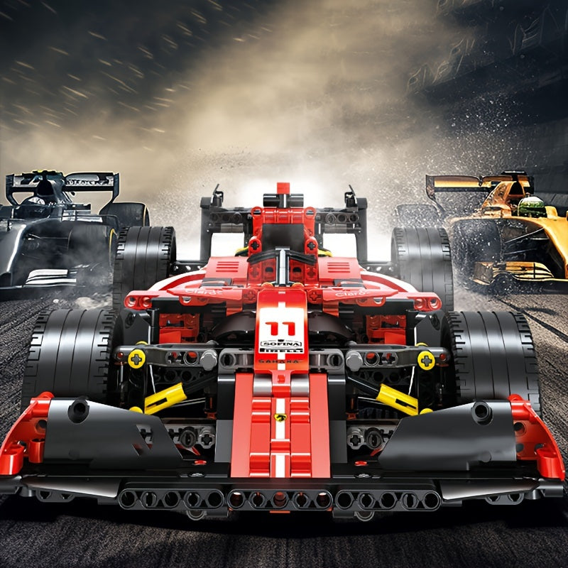 1:10 Scale Formula Racing Car Model Kit