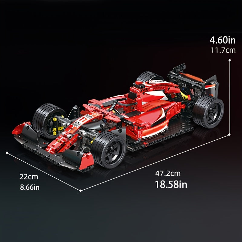 1:10 Scale Formula Racing Car Model Kit