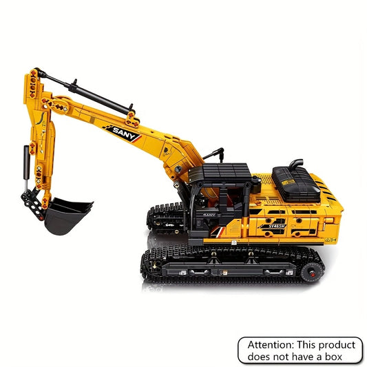 1022pcs Excavator Building Blocks Set