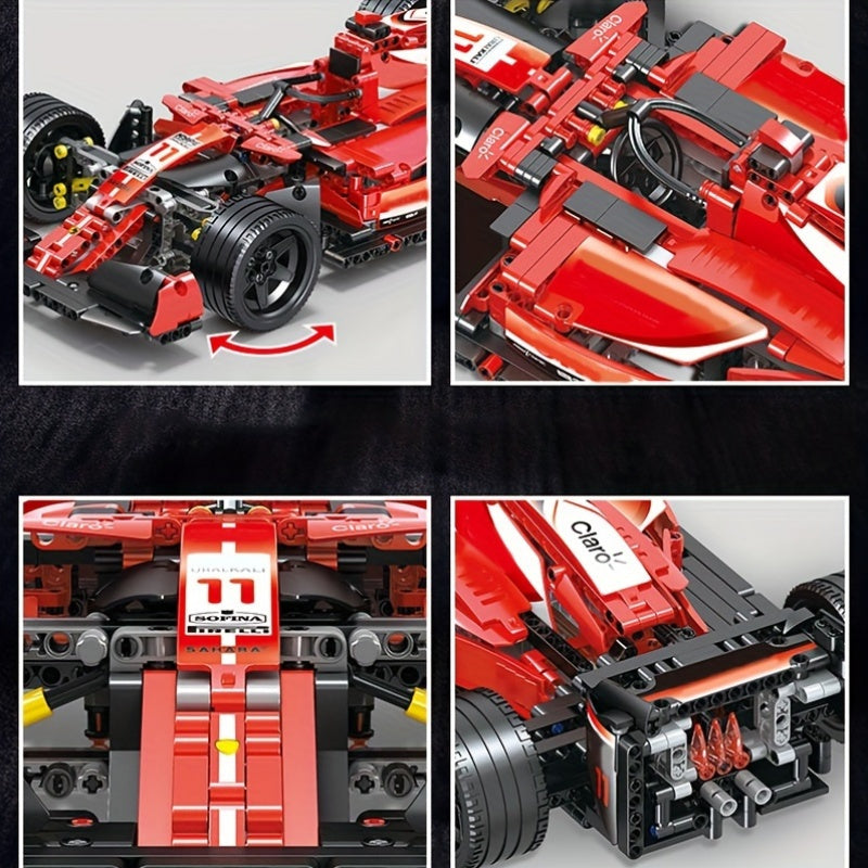 1:10 Scale Formula Racing Car Model Kit