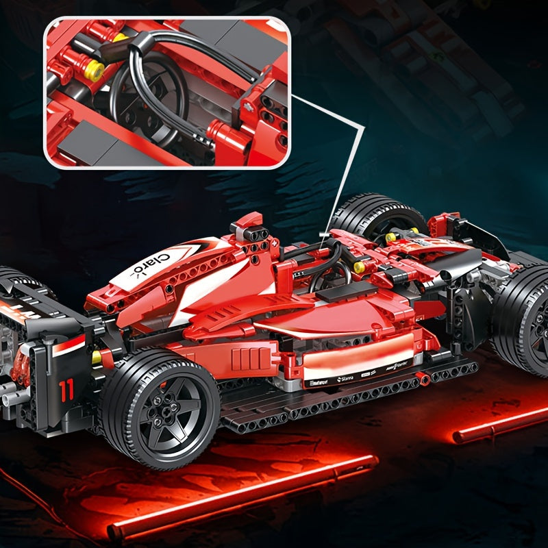 1:10 Scale Formula Racing Car Model Kit